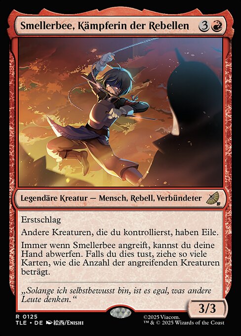Smellerbee, Kämpferin der Rebellen