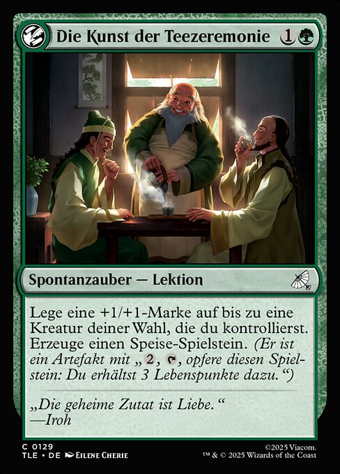 Die Kunst der Teezeremonie