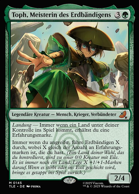 Toph, Meisterin des Erdbändigens