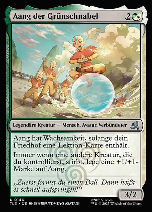 Aang der Grünschnabel