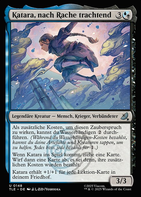 Katara, nach Rache trachtend