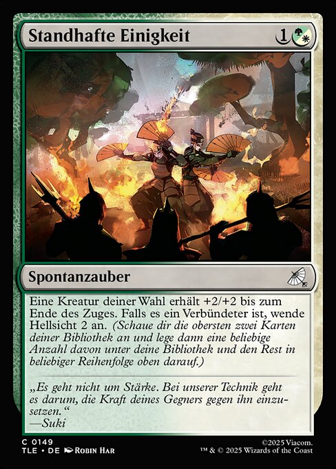 Standhafte Einigkeit