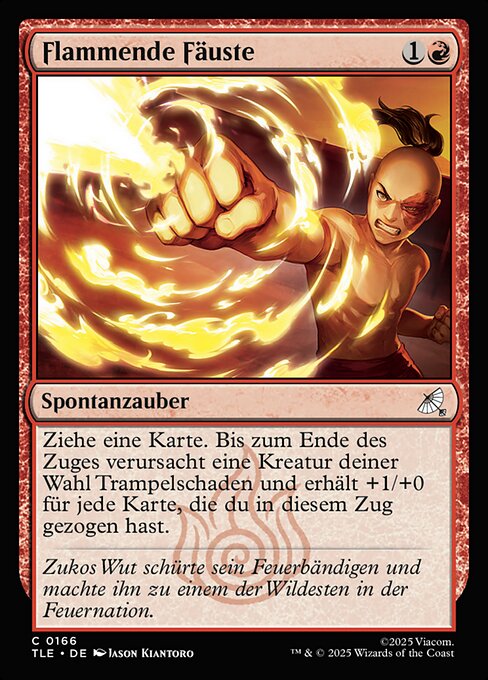 Flammende Fäuste