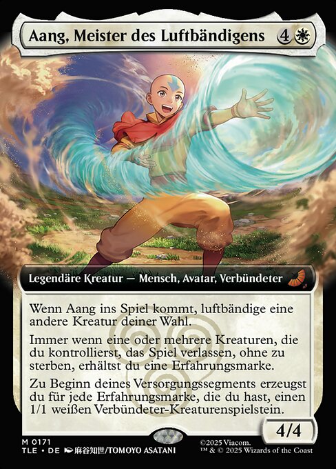 Aang, Meister des Luftbändigens