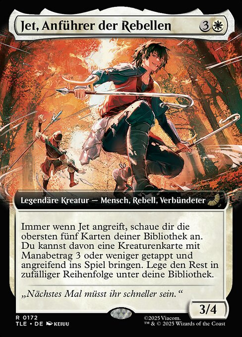 Jet, Anführer der Rebellen