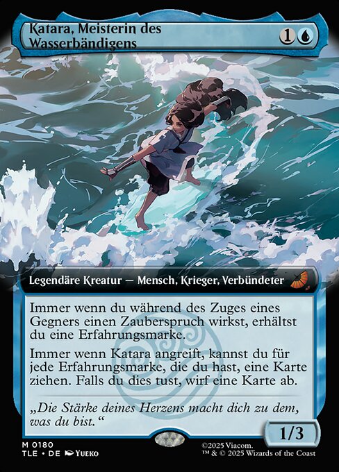 Katara, Meisterin des Wasserbändigens