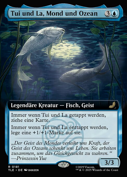 Tui und La, Mond und Ozean