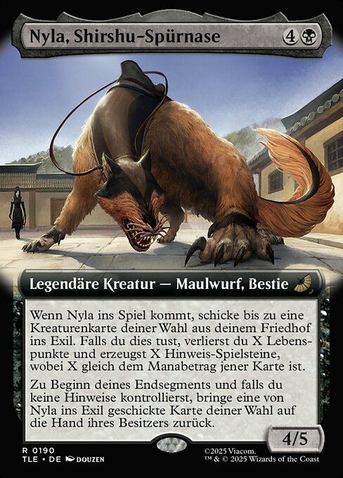 Nyla, Shirshu-Spürnase