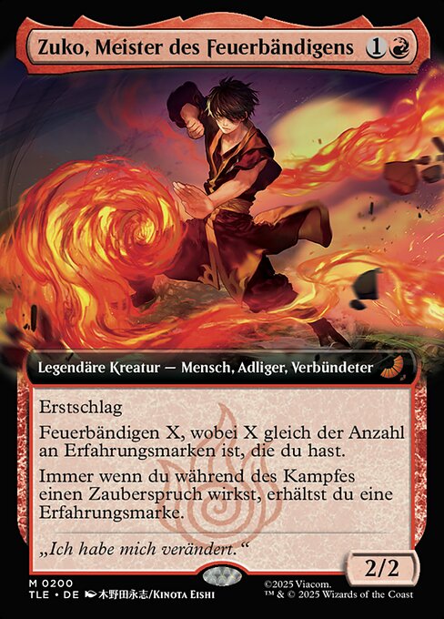 Zuko, Meister des Feuerbändigens