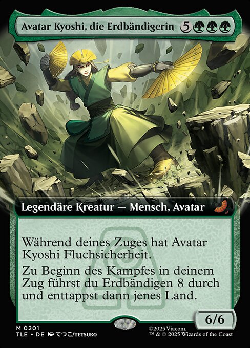 Avatar Kyoshi, die Erdbändigerin