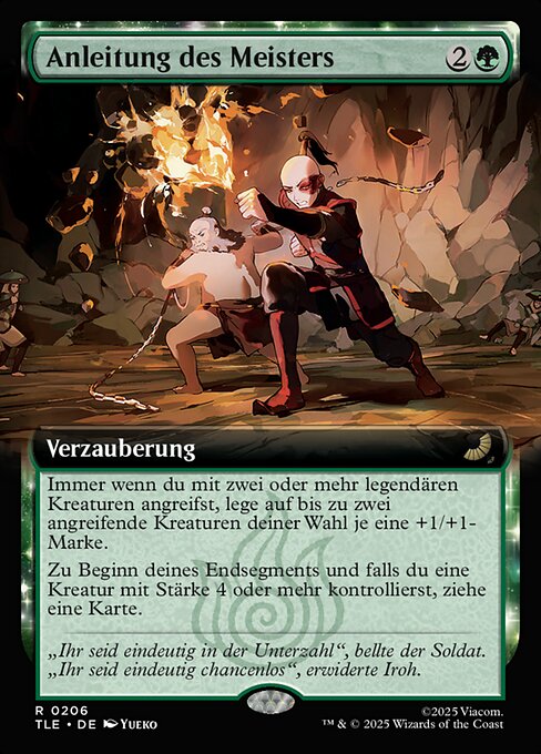 Anleitung des Meisters