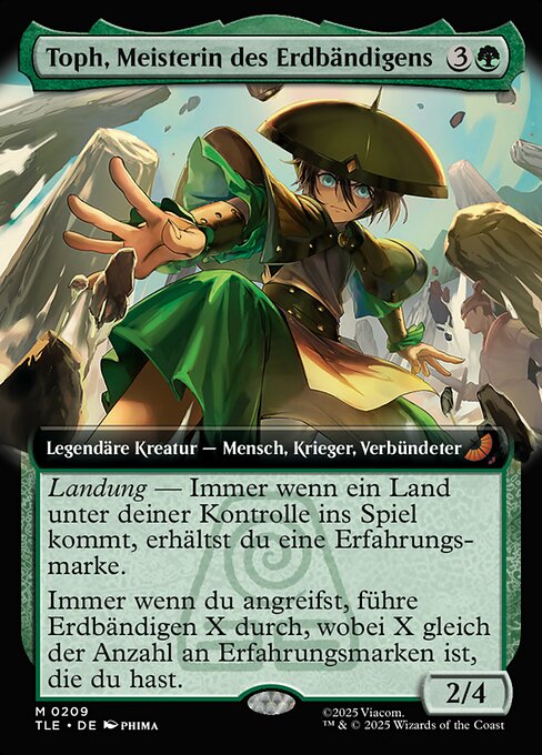 Toph, Meisterin des Erdbändigens