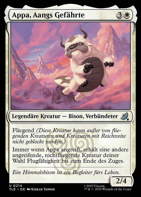 Appa, Aangs Gefährte