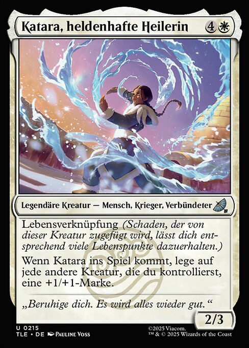 Katara, heldenhafte Heilerin
