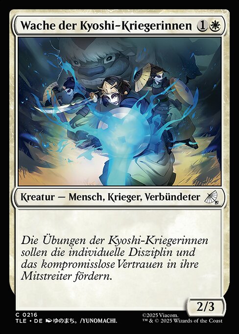 Wache der Kyoshi-Kriegerinnen