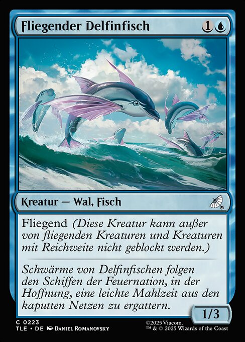 Fliegender Delfinfisch