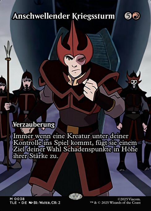 Anschwellender Kriegssturm