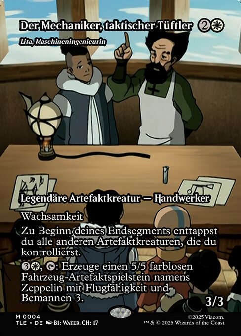 Lita, Maschineningenieurin