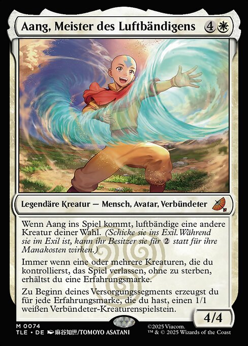 Aang, Meister des Luftbändigens