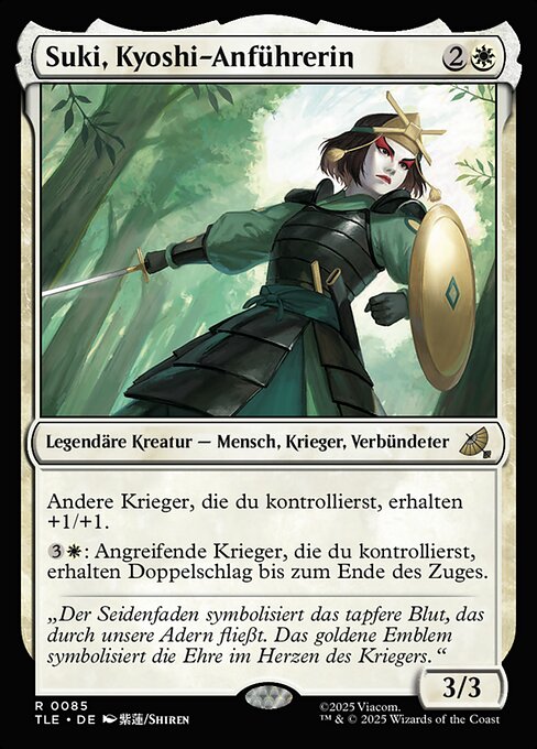 Suki, Kyoshi-Anführerin