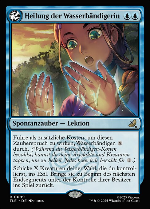 Heilung der Wasserbändigerin