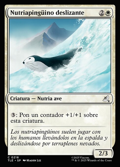 Nutriapingüino deslizante