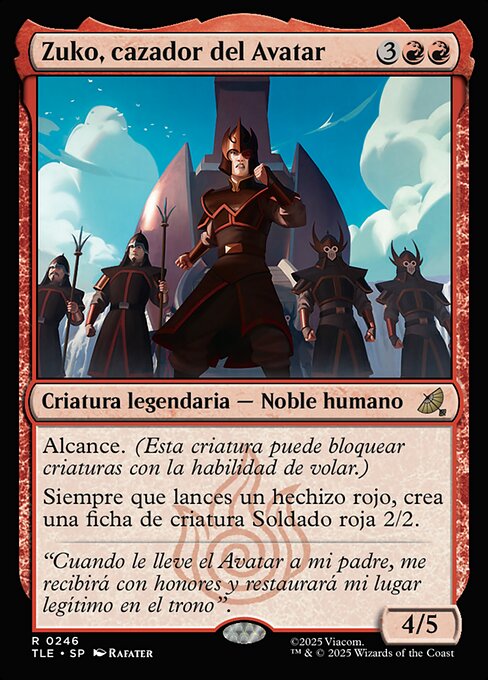 Zuko, cazador del Avatar