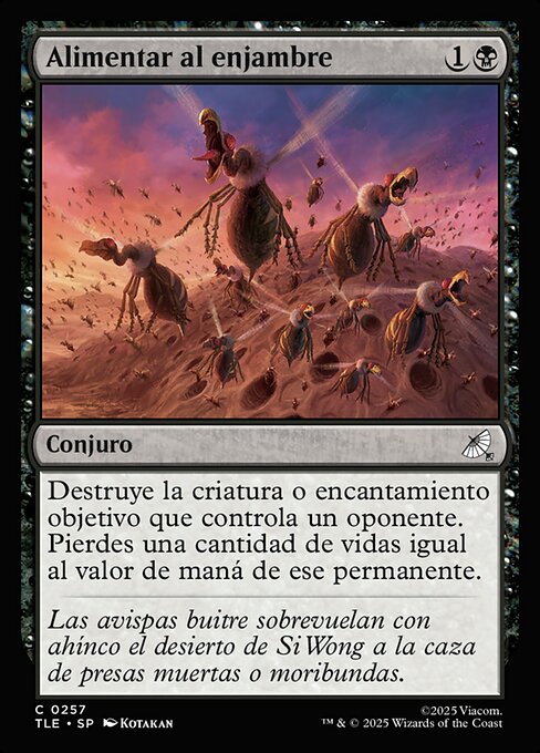 Alimentar al enjambre