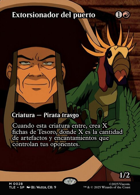 Extorsionador del puerto