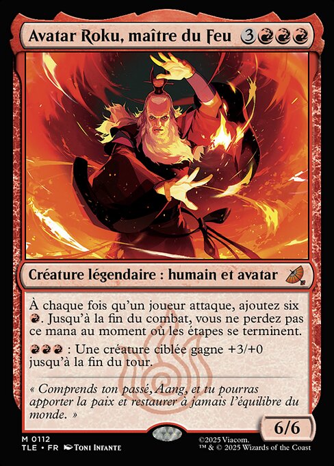 Avatar Roku, maître du Feu