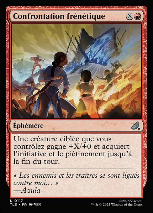 Confrontation frénétique