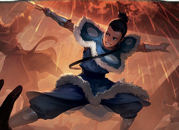 Sokka, maître d'épée