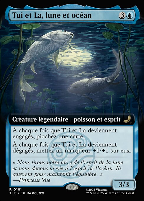 Tui et La, lune et océan