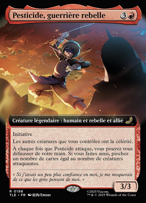 Pesticide, guerrière rebelle
