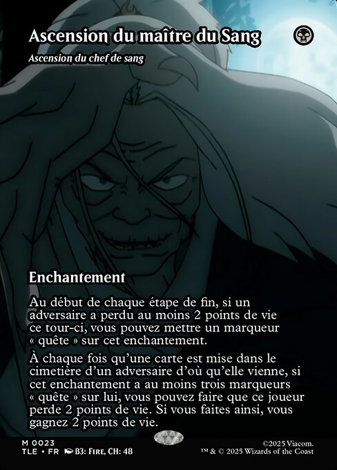 Ascension du chef de sang