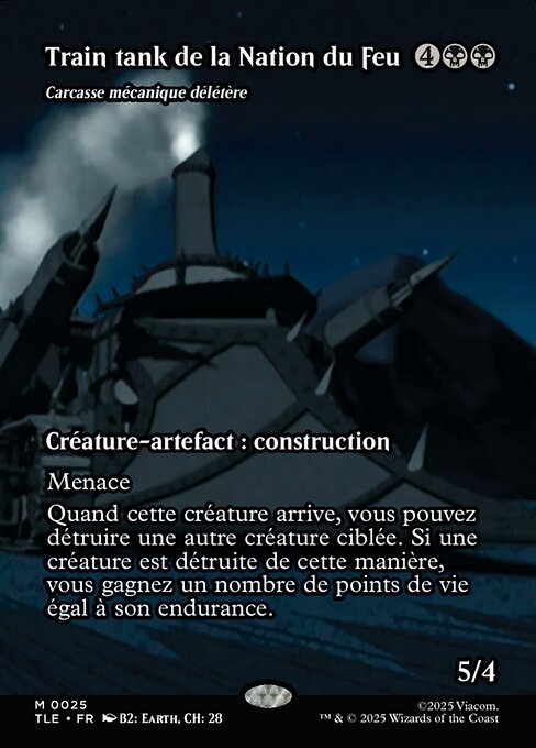 Carcasse mécanique délétère