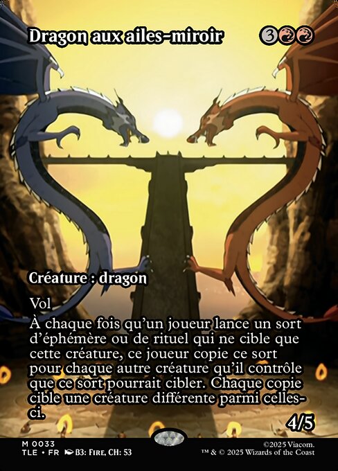 Dragon aux ailes-miroir