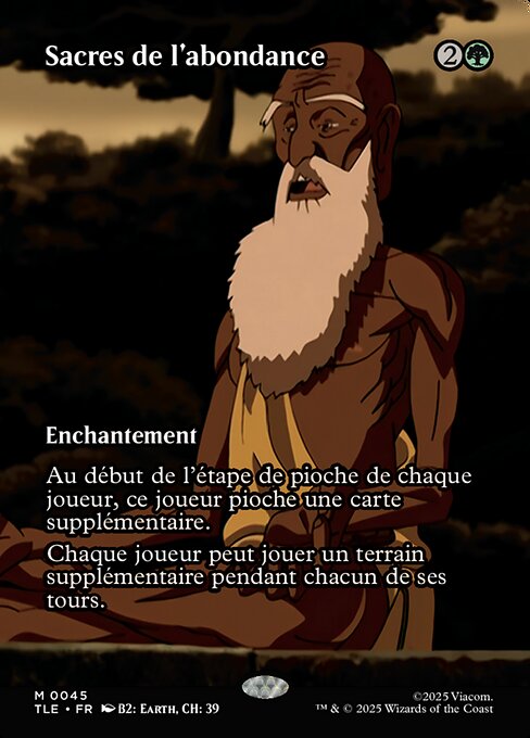 Sacres de l'abondance