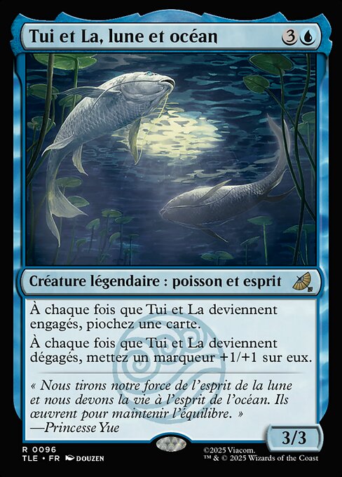 Tui et La, lune et océan