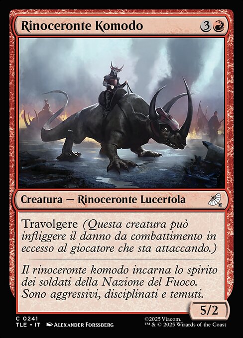 Rinoceronte Komodo