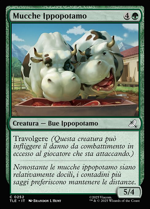 Mucche Ippopotamo