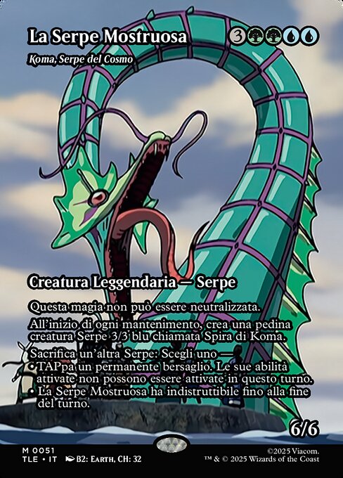 Koma, Serpe del Cosmo