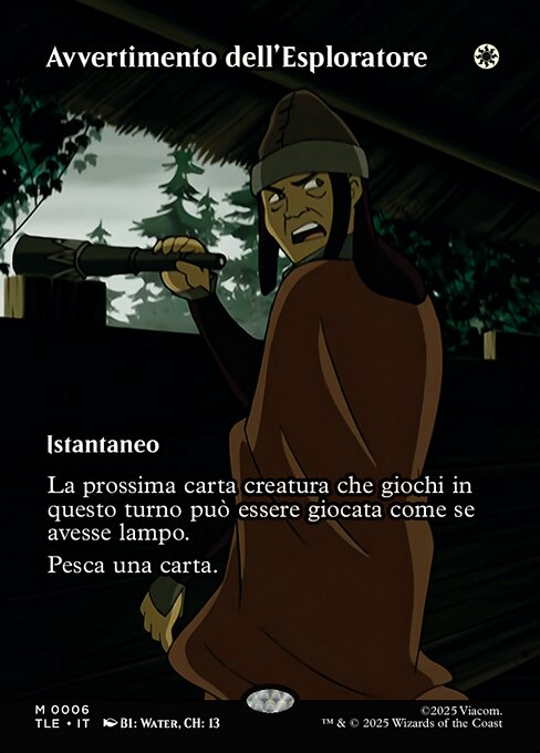 Avvertimento dell'Esploratore