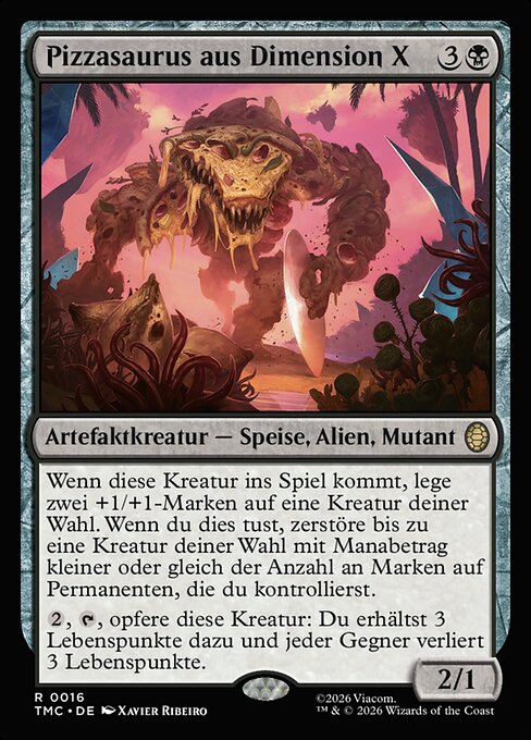 Dimension X Pizzasaur