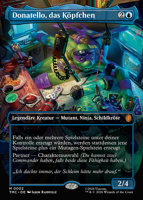 Donatello, the Brains