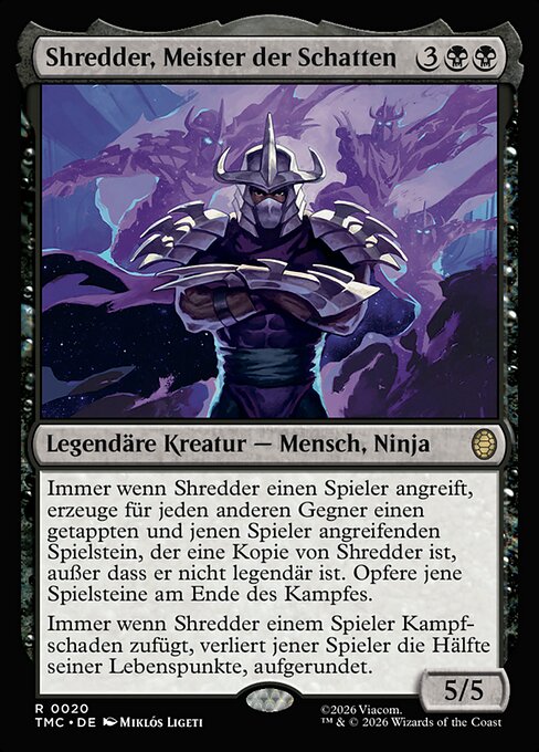 Shredder, Shadow Master