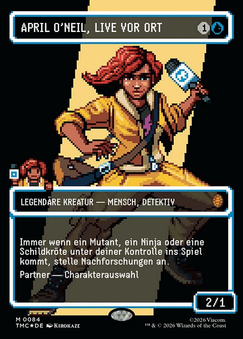 April O'Neil, Live on the Scene