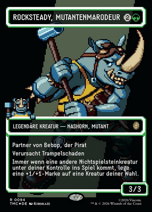 Rocksteady, Mutantenmarodeur