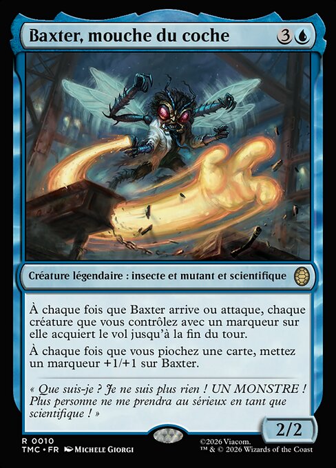 Baxter, mouche du coche