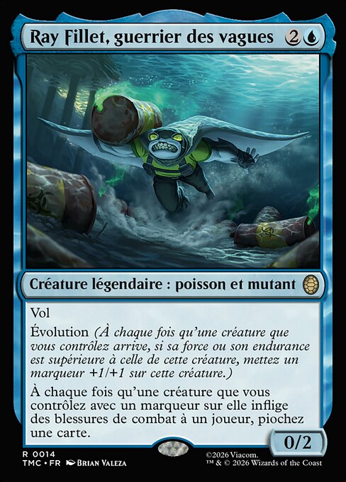 Ray Fillet, guerrier des vagues